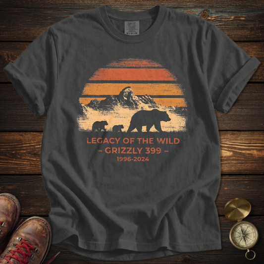 Grizzly 399 Retro Sunset T-Shirt