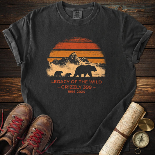 Grizzly 399 Retro Sunset T-Shirt