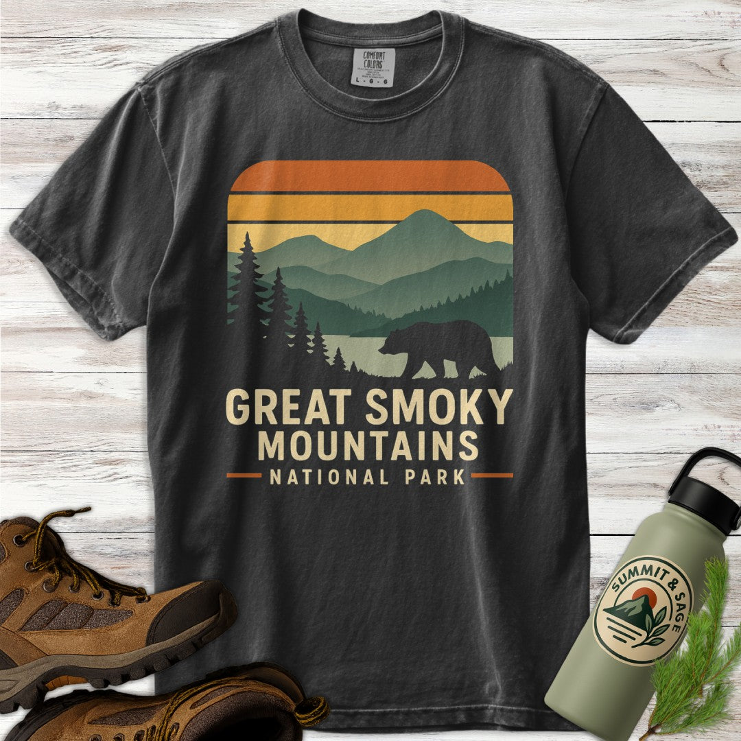 Retro Great Smoky Mountains T-Shirt