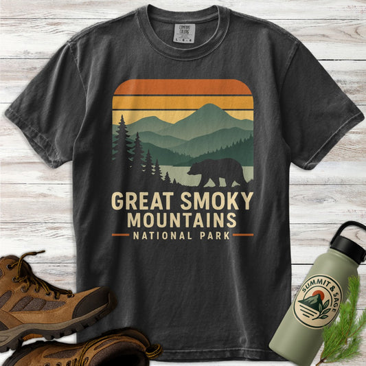 Retro Great Smoky Mountains T-Shirt