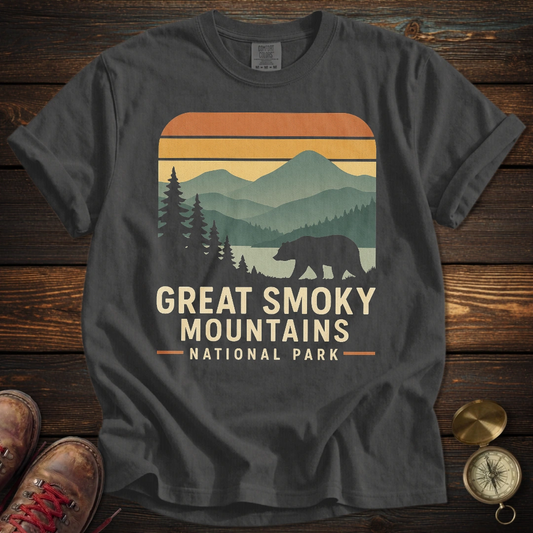 Retro Great Smoky Mountains T-Shirt