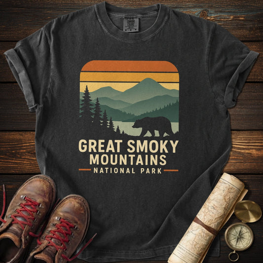 Retro Great Smoky Mountains T-Shirt