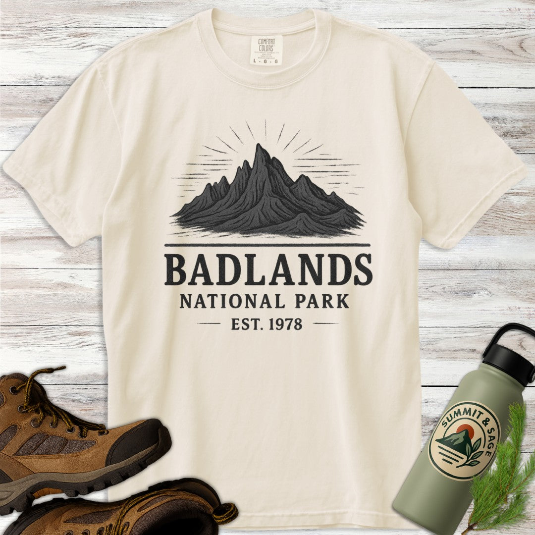 Vintage Badlands National Park T-Shirt
