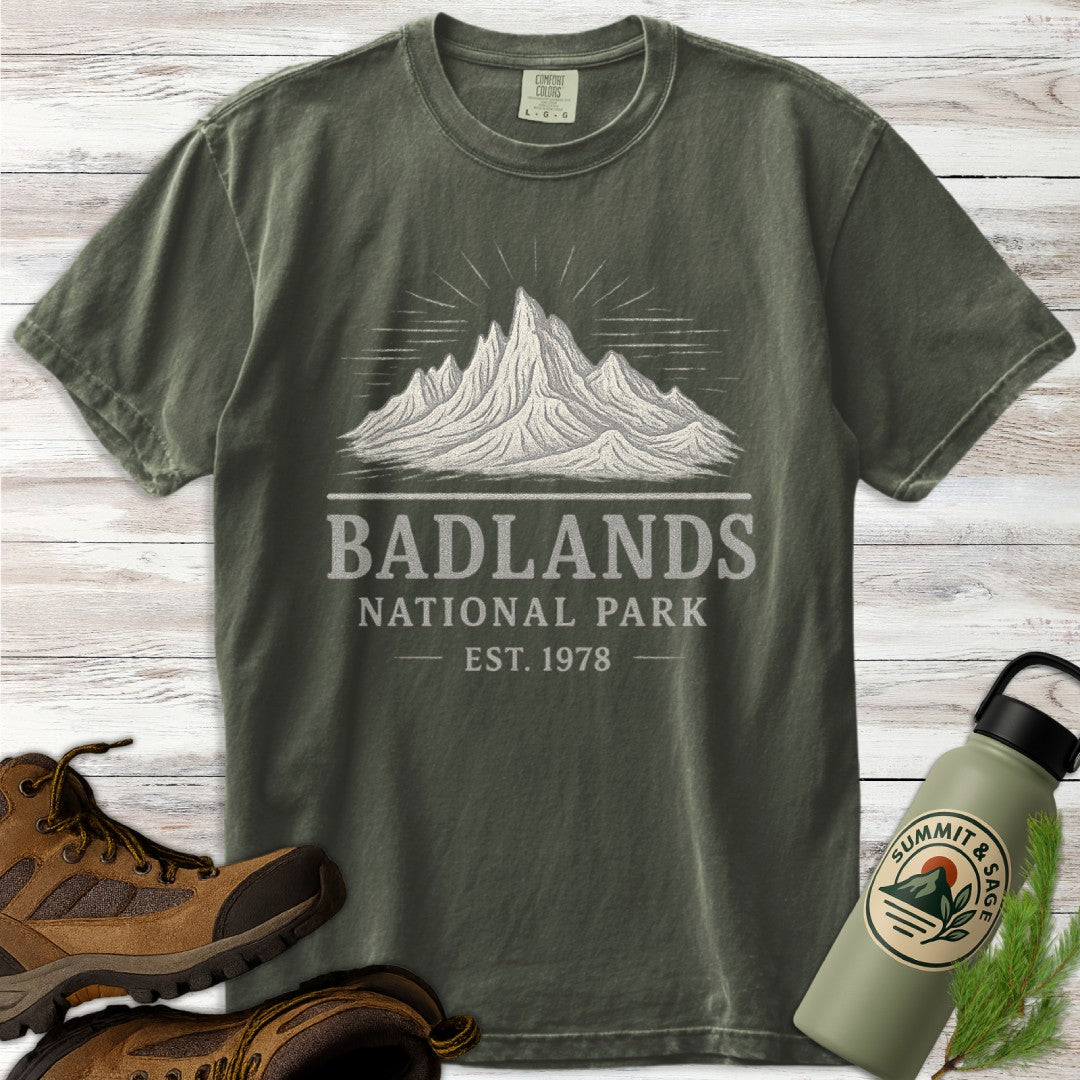 Vintage Badlands National Park T-Shirt