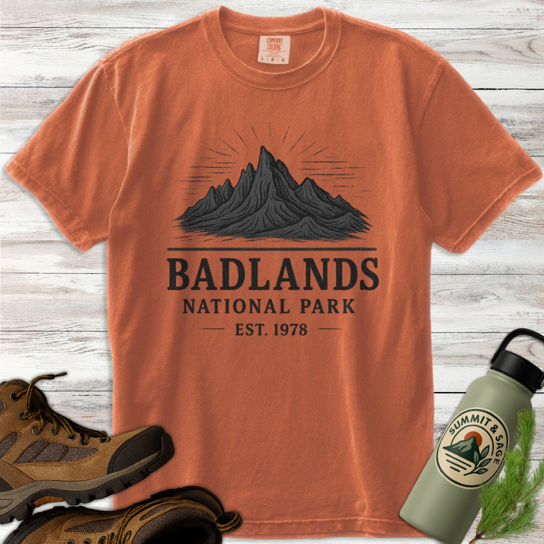 Vintage Badlands National Park T-Shirt