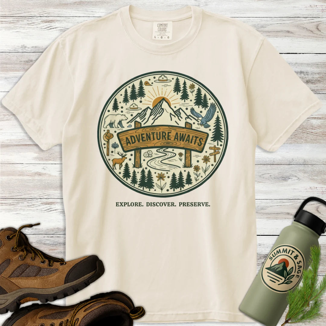 Explore. Discover. Preserve. T-Shirt