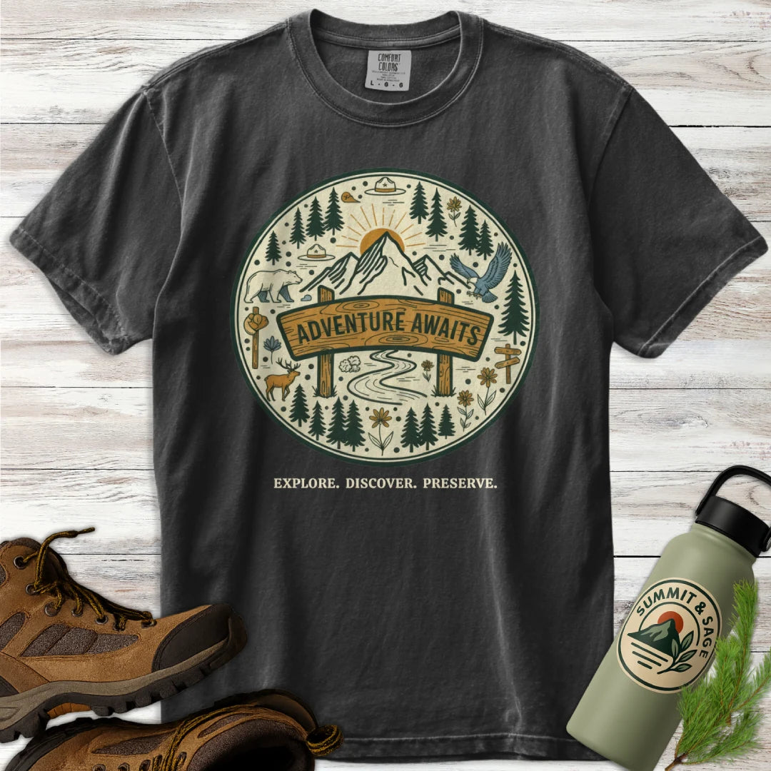 Explore. Discover. Preserve. T-Shirt
