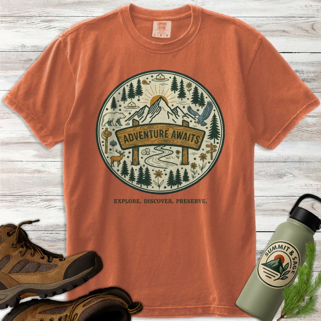 Explore. Discover. Preserve. T-Shirt