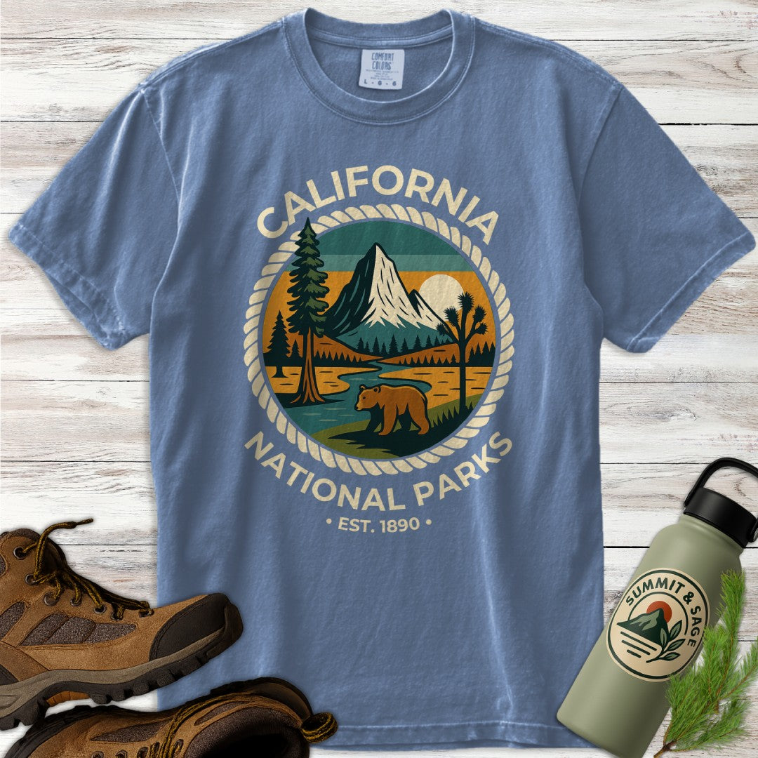 California National Parks Badge T-Shirt