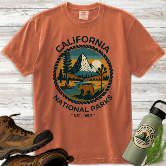 California National Parks Badge T-Shirt