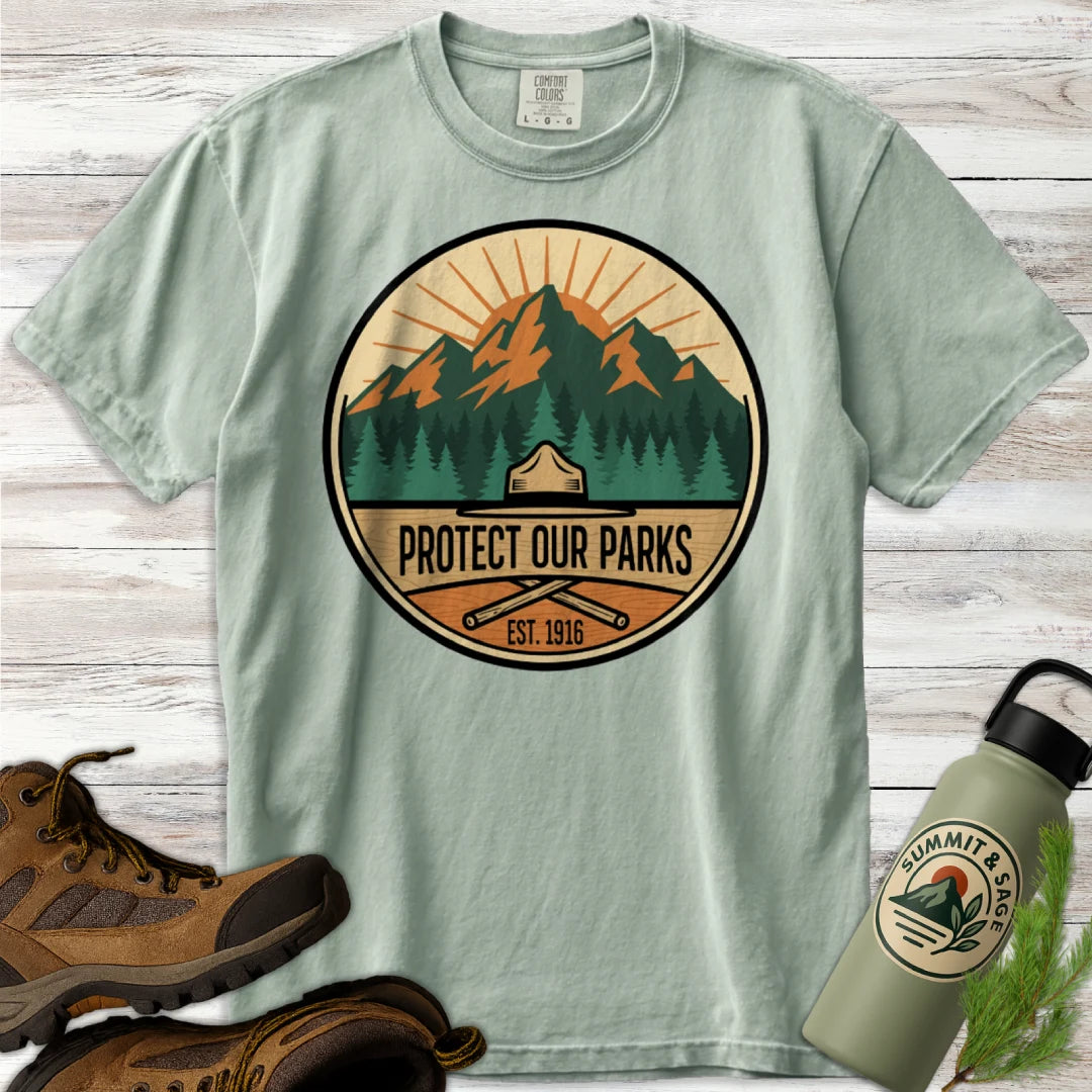 Protect Our Parks Badge T-Shirt