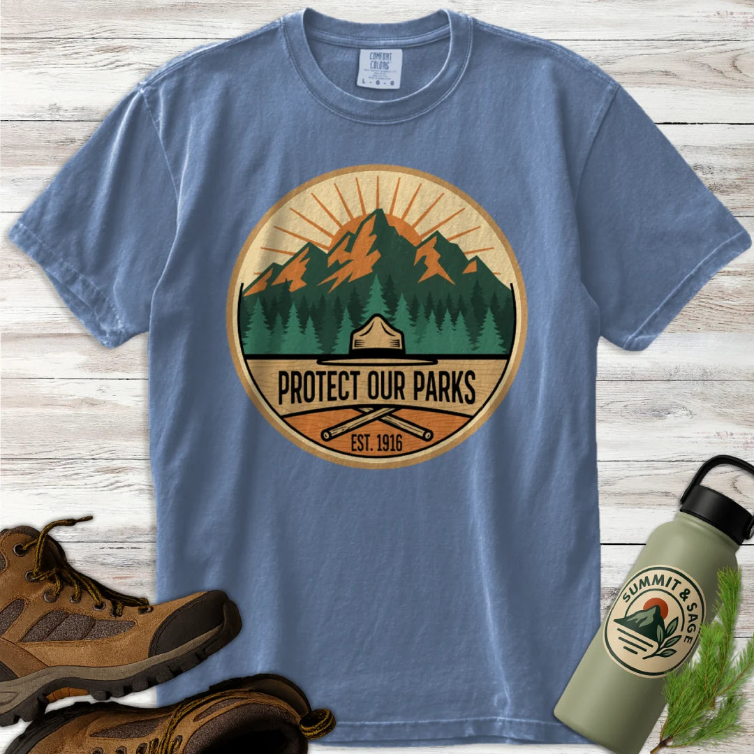 Protect Our Parks Badge T-Shirt