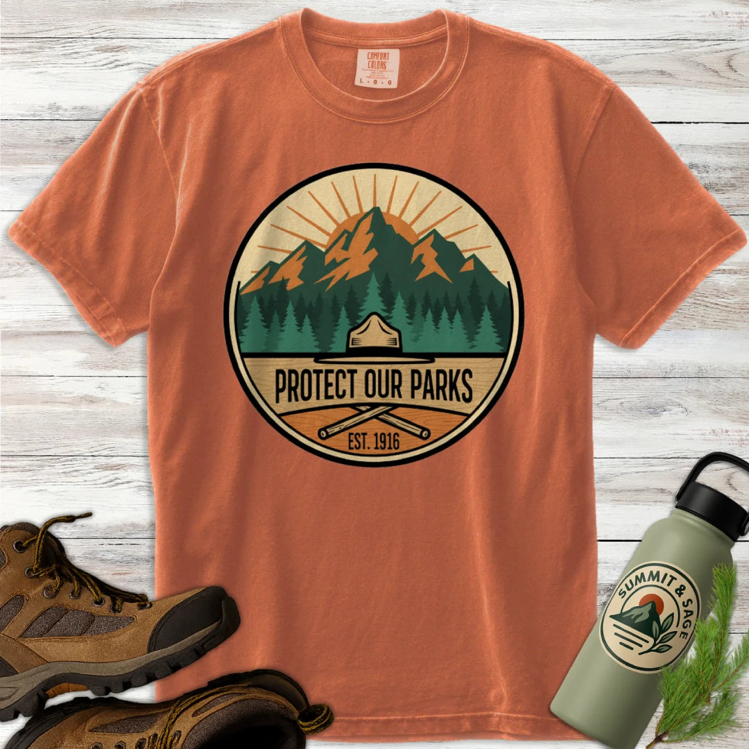 Protect Our Parks Badge T-Shirt