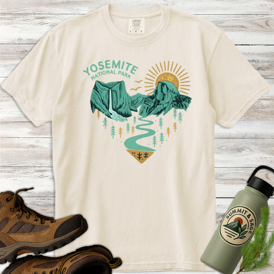 Vintage Yosemite Heart T-Shirt