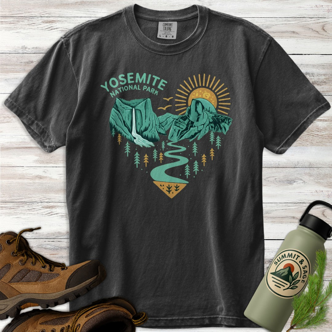Vintage Yosemite Heart T-Shirt