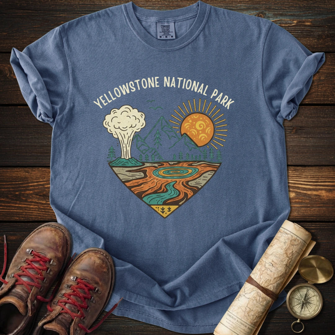 Yosemite Sunset Tree T-Shirt