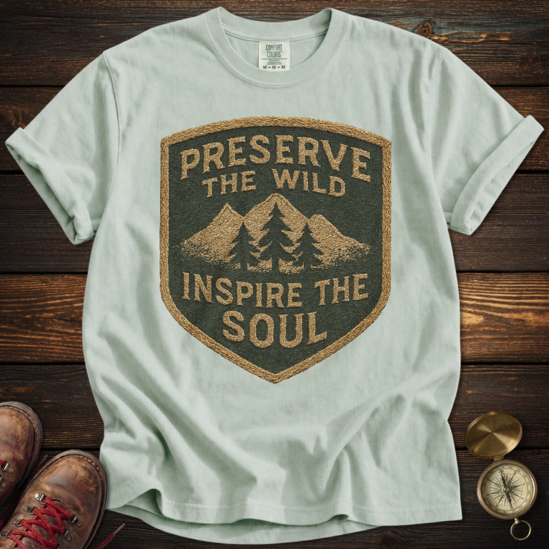 Preserve Wild Rugged Patch T-Shirt