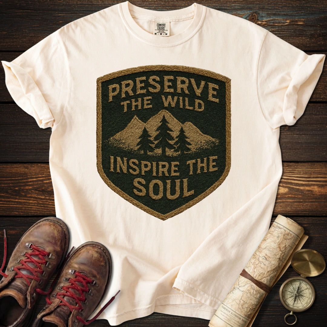 Preserve Wild Rugged Patch T-Shirt