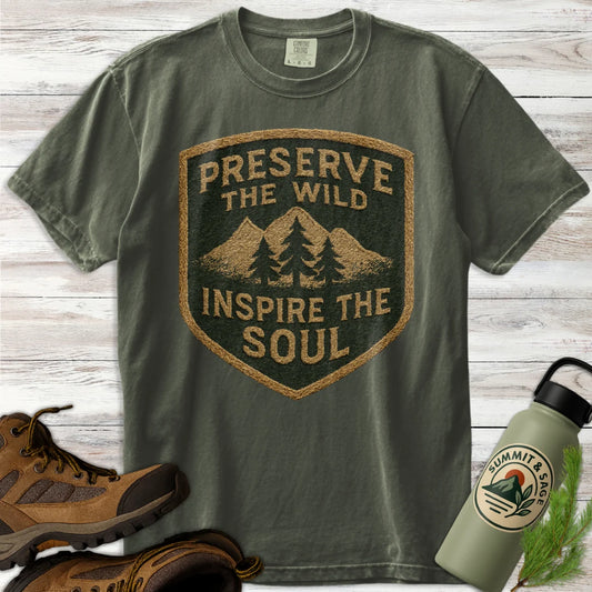 Preserve Wild Rugged Patch T-Shirt