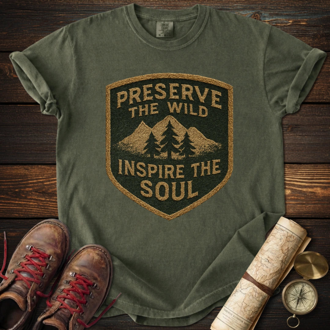 Preserve Wild Rugged Patch T-Shirt