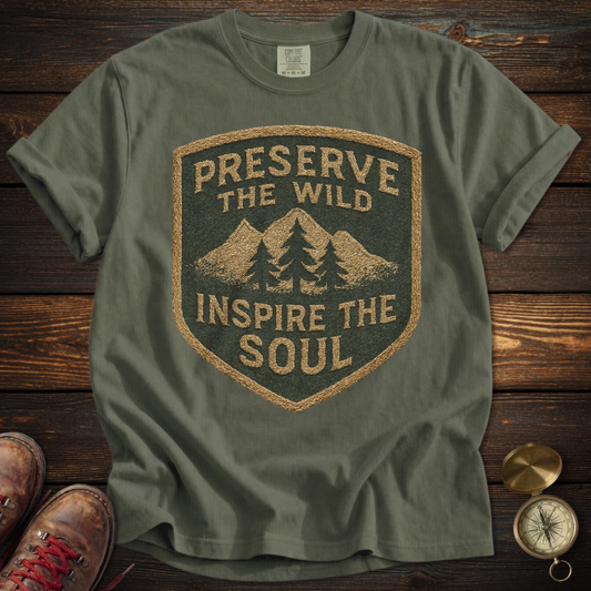 Preserve Wild Rugged Patch T-Shirt