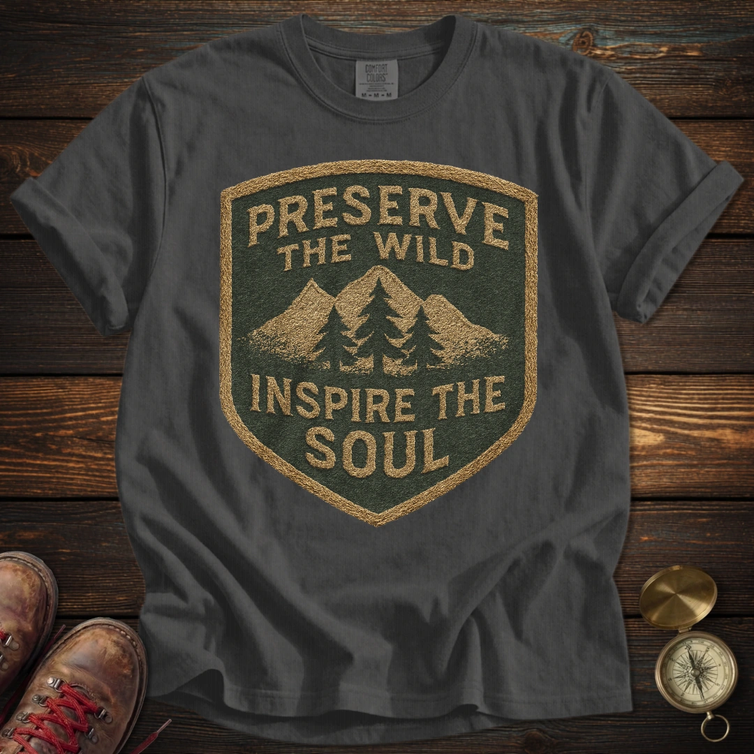Preserve Wild Rugged Patch T-Shirt
