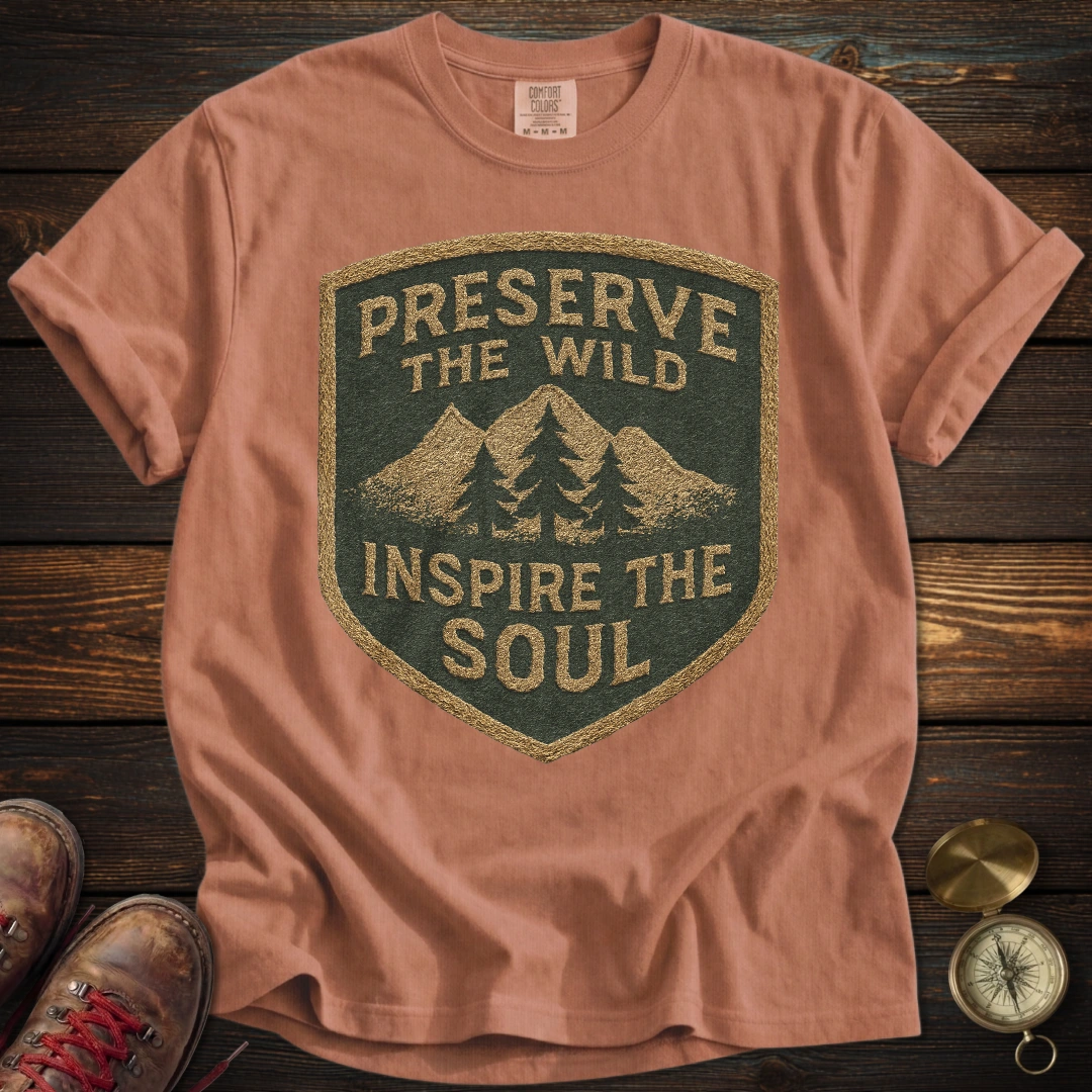 Preserve Wild Rugged Patch T-Shirt