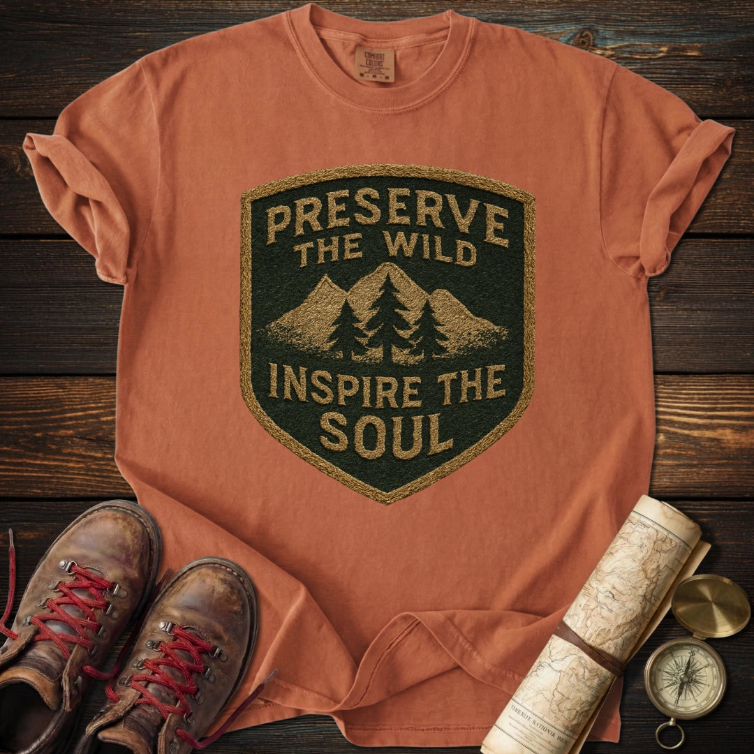 Preserve Wild Rugged Patch T-Shirt
