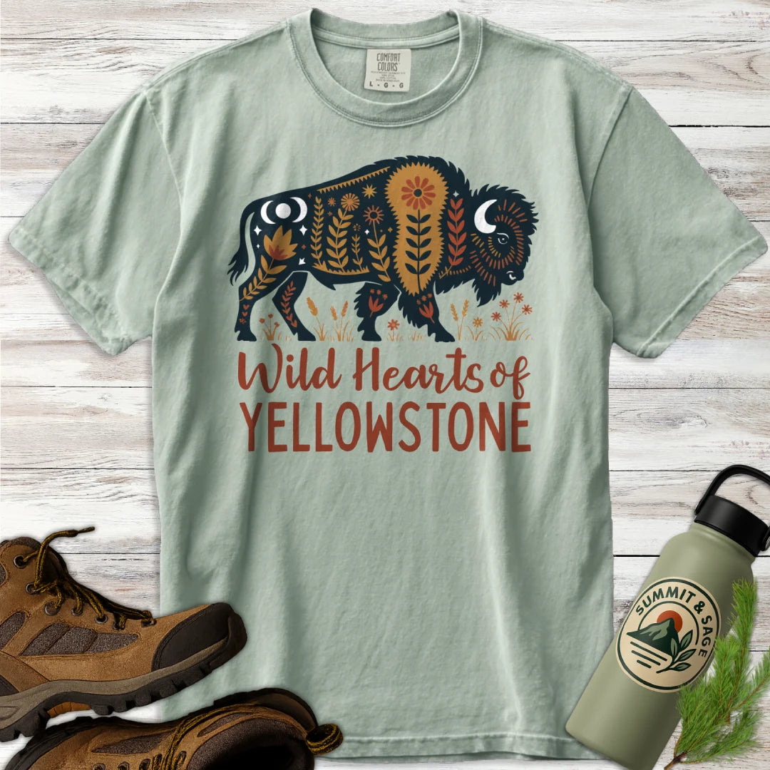 Wild Hearts Yellowstone Buffalo T-Shirt