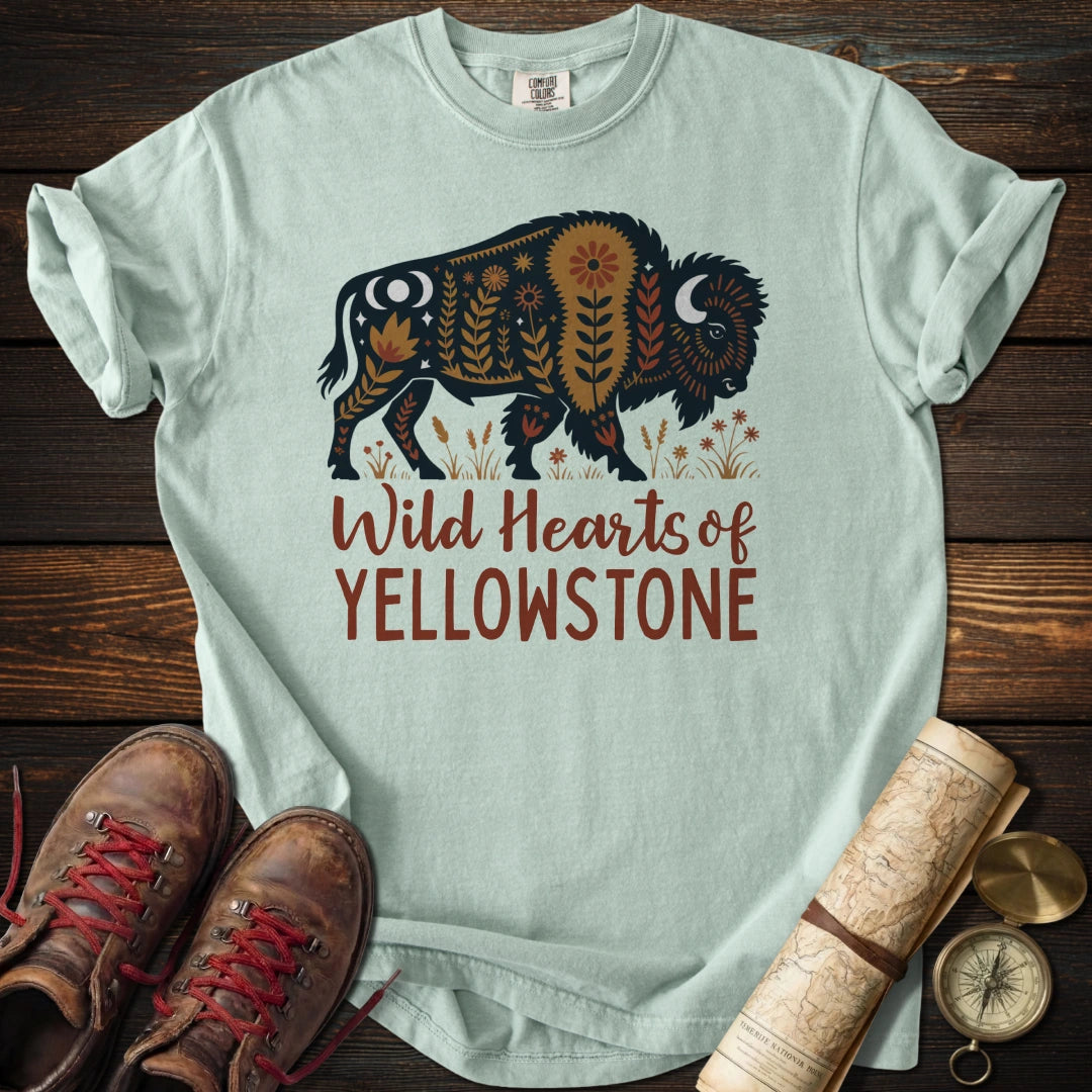 Wild Hearts Yellowstone Buffalo T-Shirt