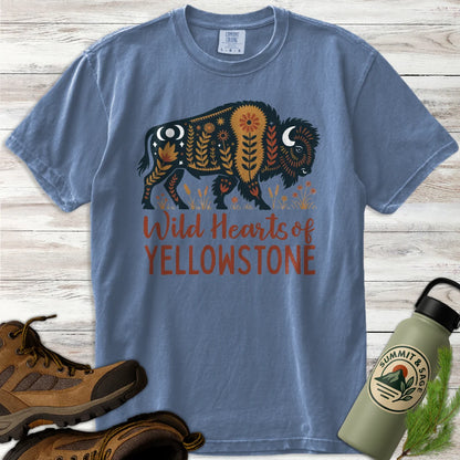 Wild Hearts Yellowstone Buffalo T-Shirt