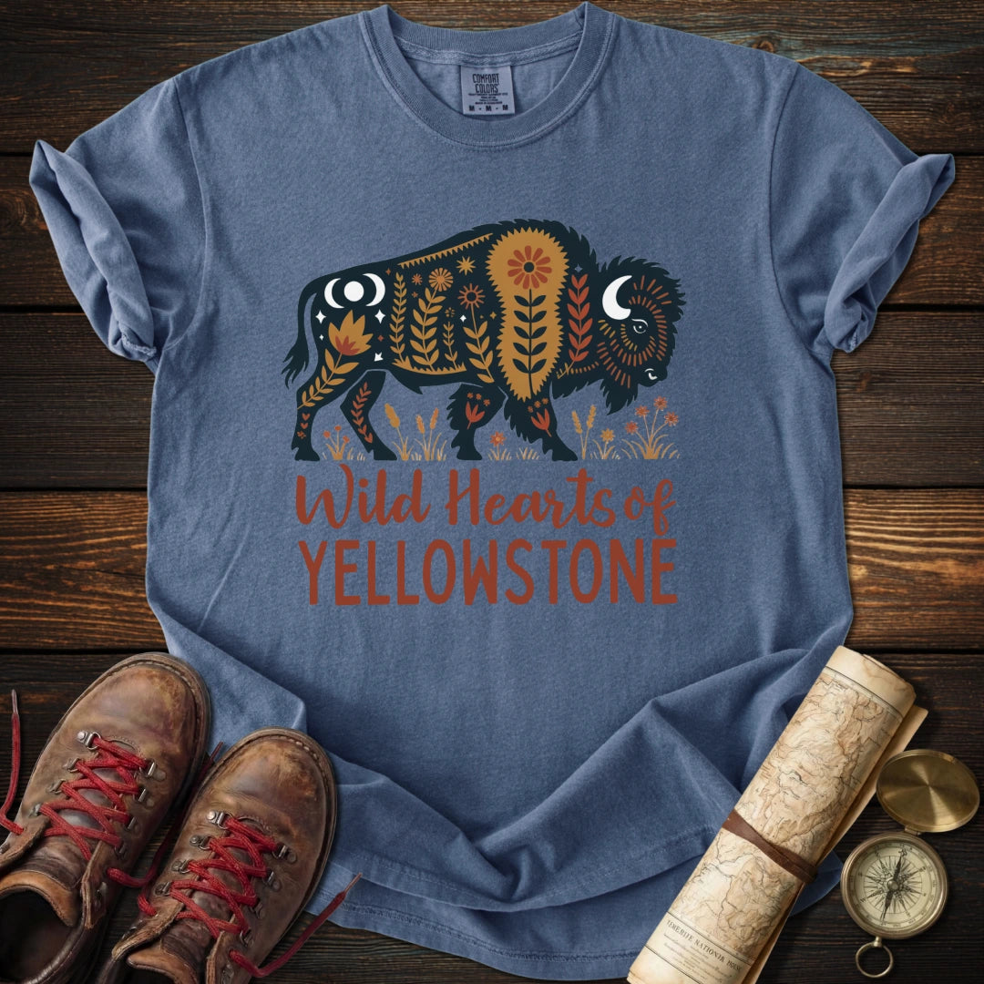 Wild Hearts Yellowstone Buffalo T-Shirt
