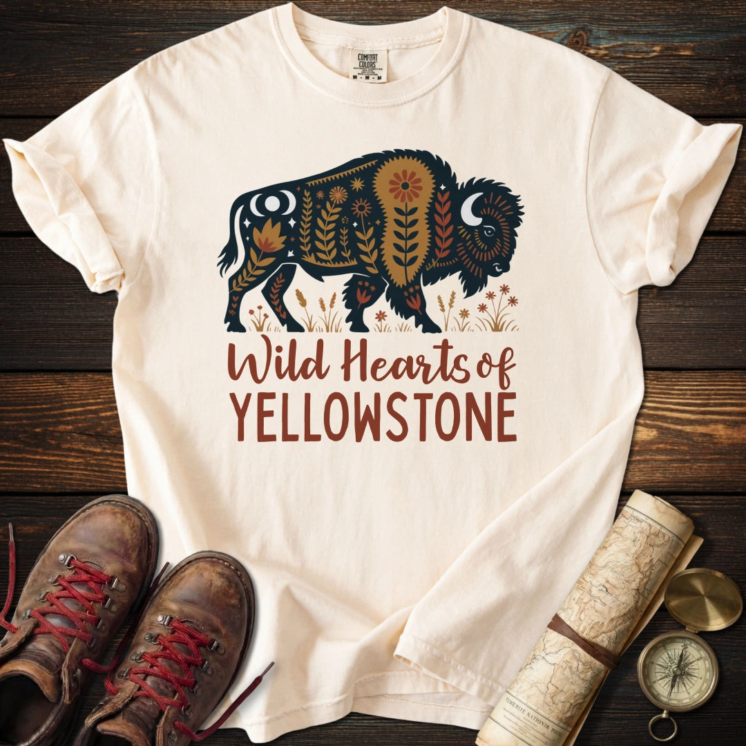Wild Hearts Yellowstone Buffalo T-Shirt