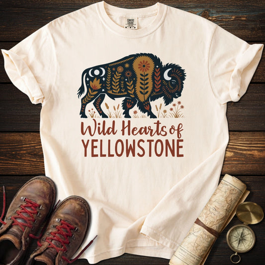 Wild Hearts Yellowstone Buffalo T-Shirt
