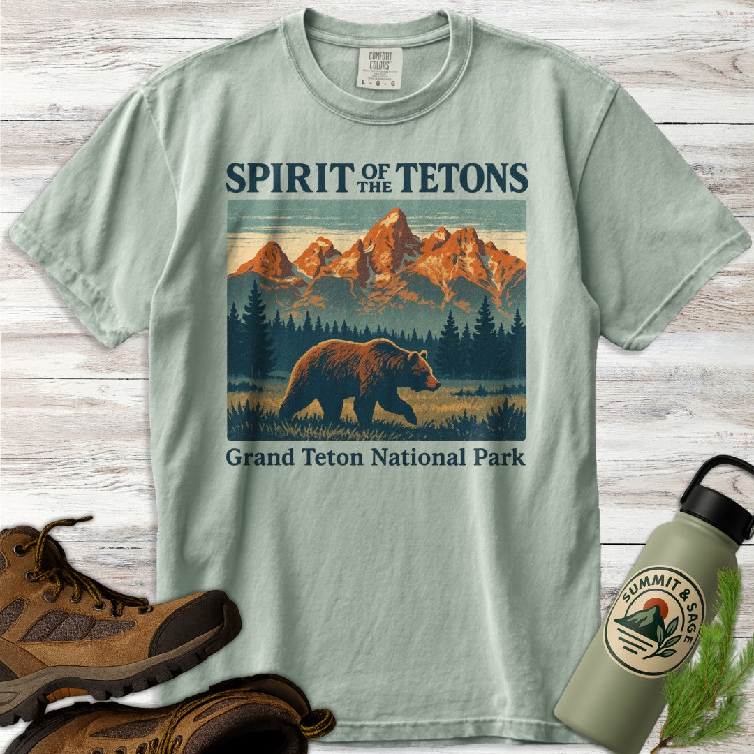Grizzly 399 - Spirit Tetons T-Shirt