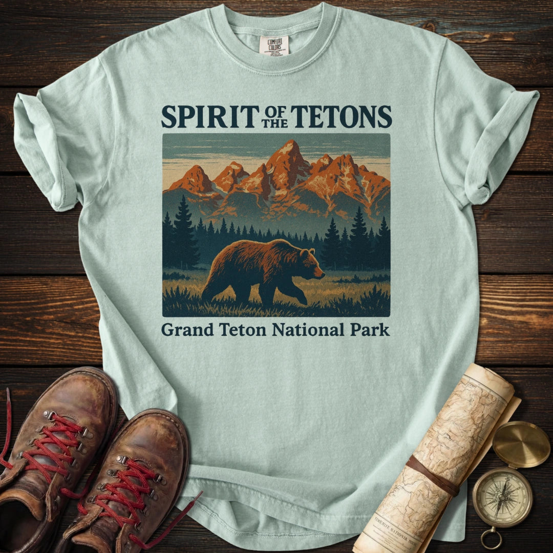 Grizzly 399 - Spirit Tetons T-Shirt
