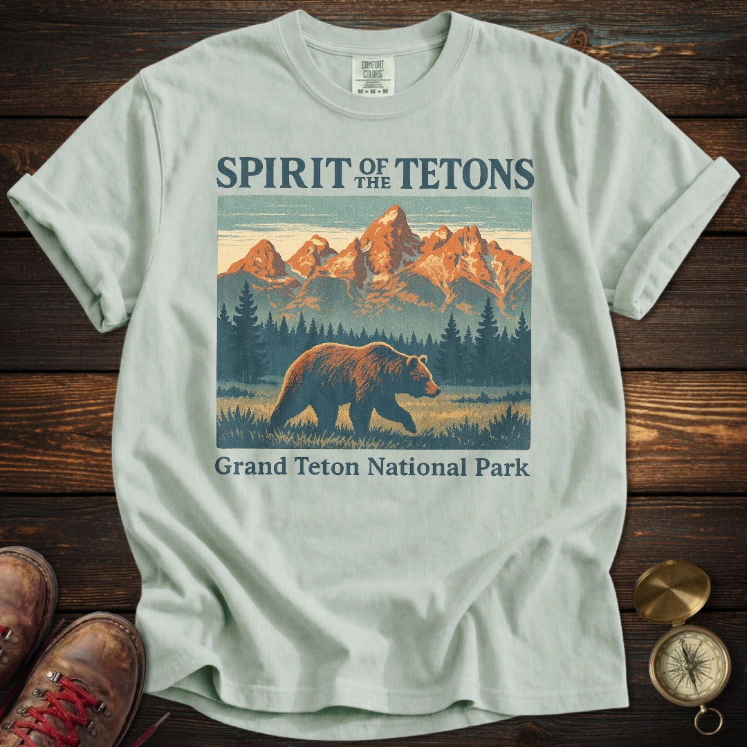 Grizzly 399 - Spirit Tetons T-Shirt