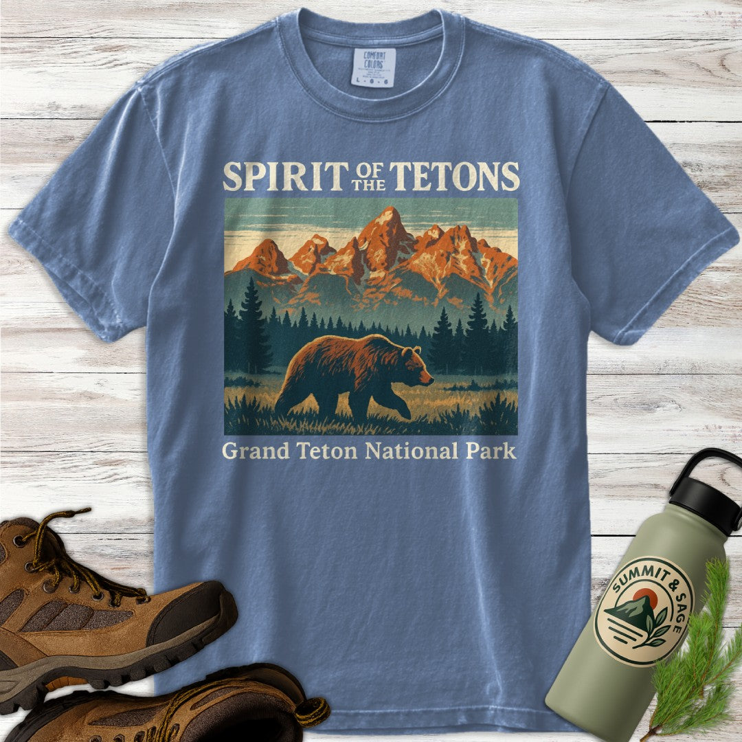 Grizzly 399 - Spirit Tetons T-Shirt
