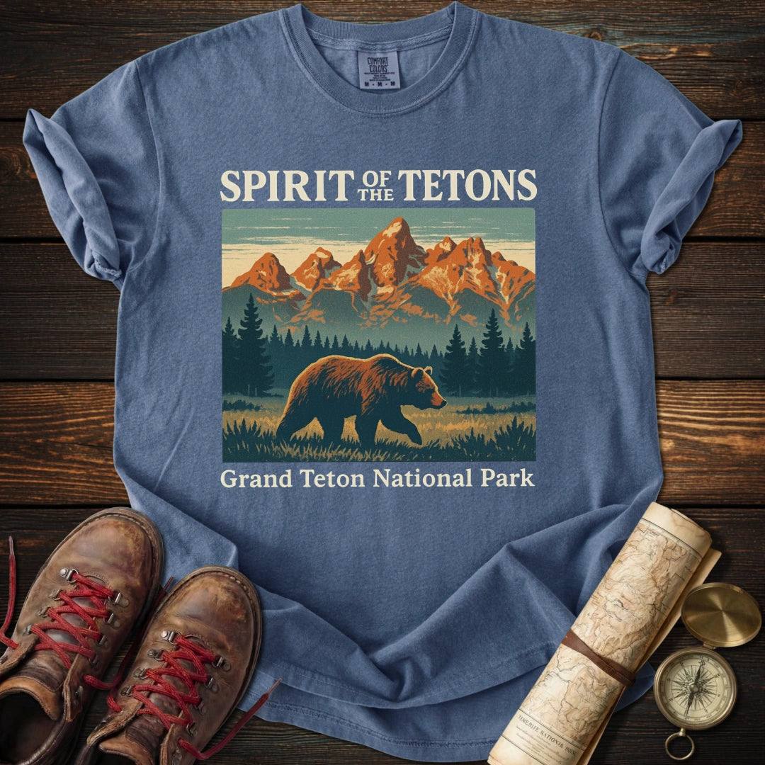 Grizzly 399 - Spirit Tetons T-Shirt