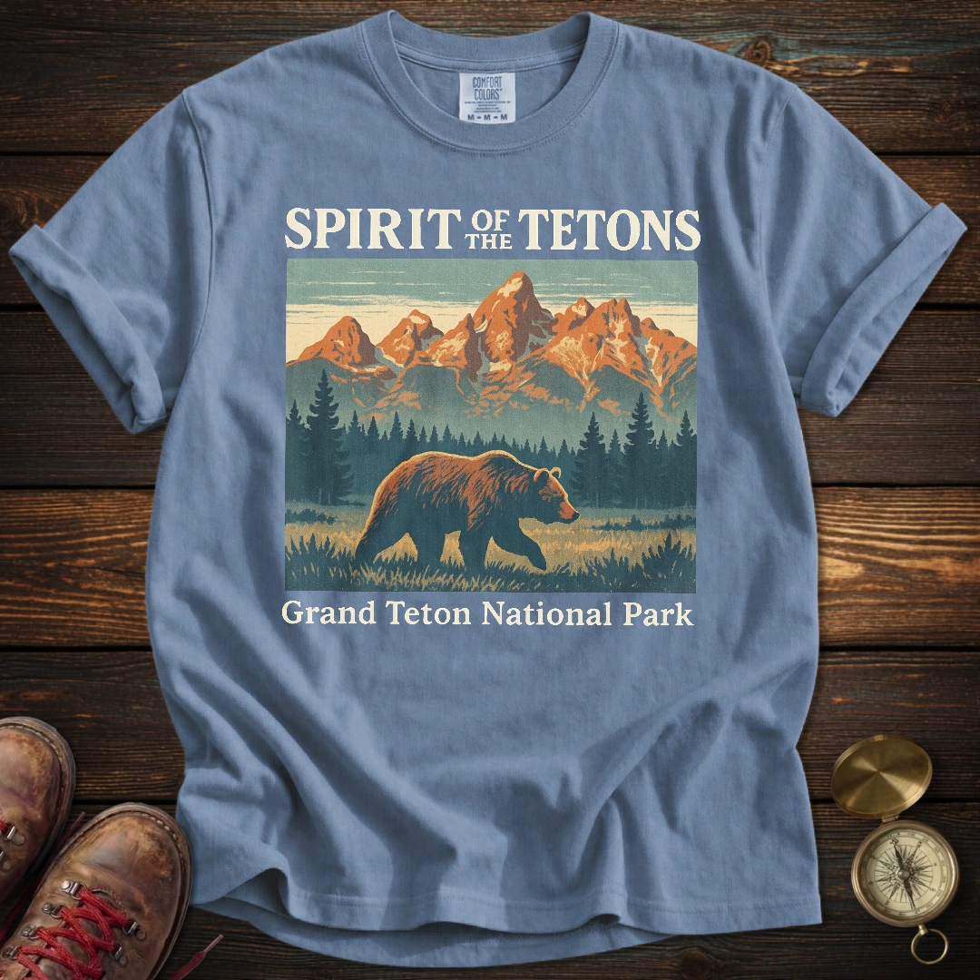 Grizzly 399 - Spirit Tetons T-Shirt