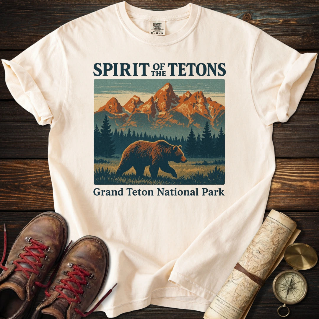 Grizzly 399 - Spirit Tetons T-Shirt