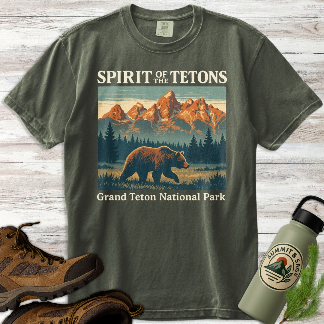 Grizzly 399 - Spirit Tetons T-Shirt
