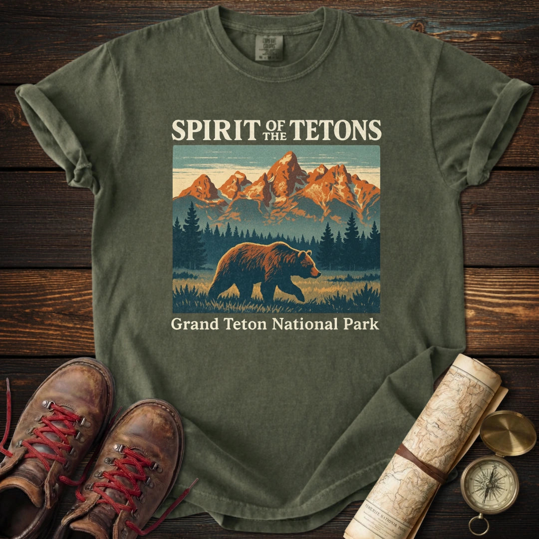 Grizzly 399 - Spirit Tetons T-Shirt