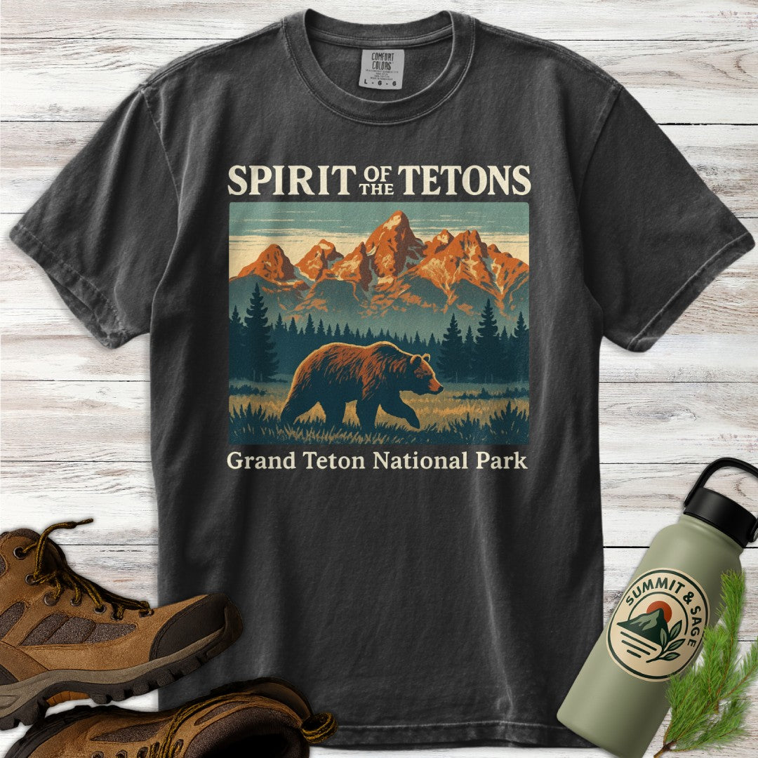 Grizzly 399 - Spirit Tetons T-Shirt