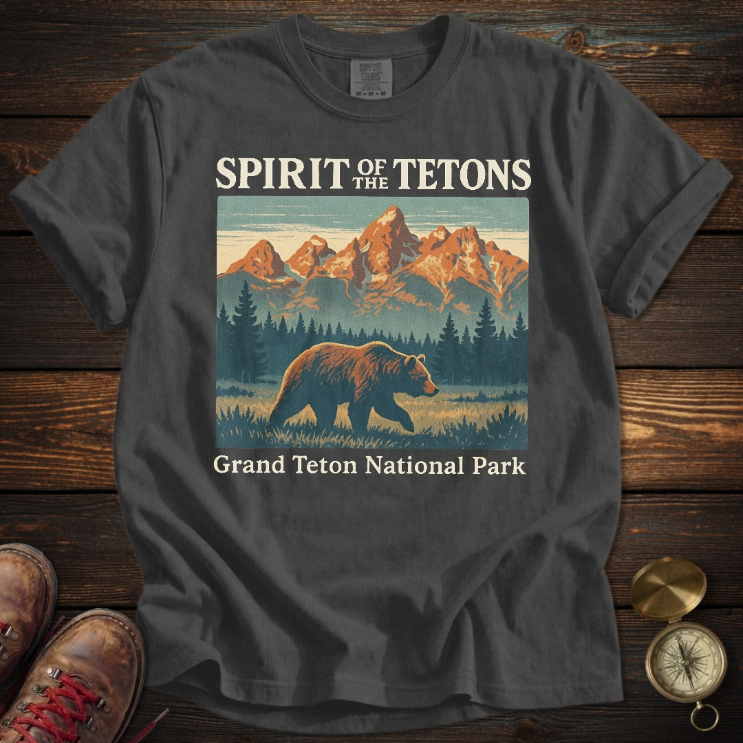 Grizzly 399 - Spirit Tetons T-Shirt