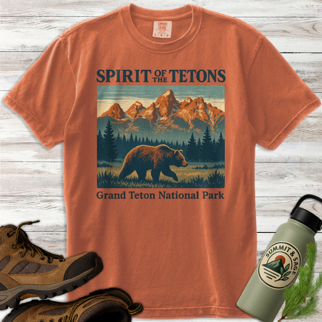 Grizzly 399 - Spirit Tetons T-Shirt