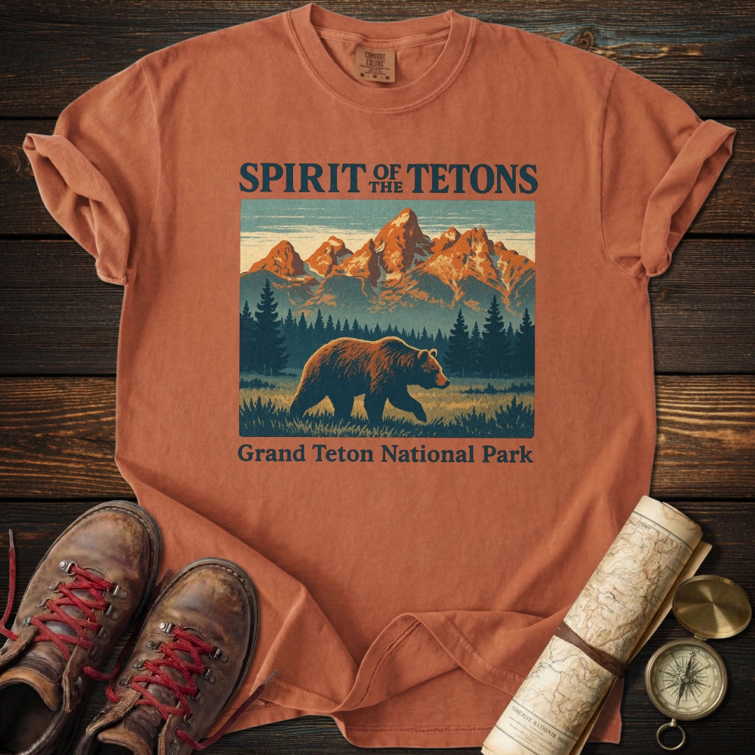 Grizzly 399 - Spirit Tetons T-Shirt