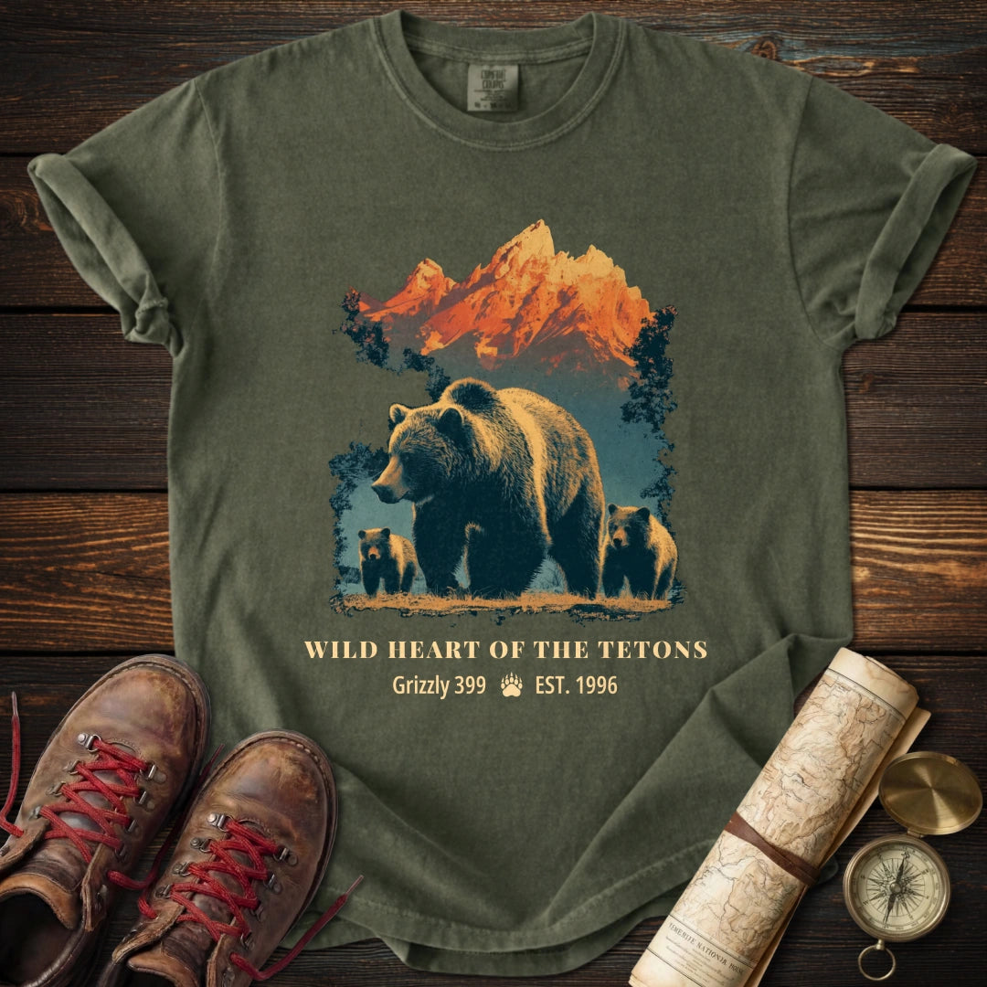 Grizzly 399 Wild Heart T-Shirt