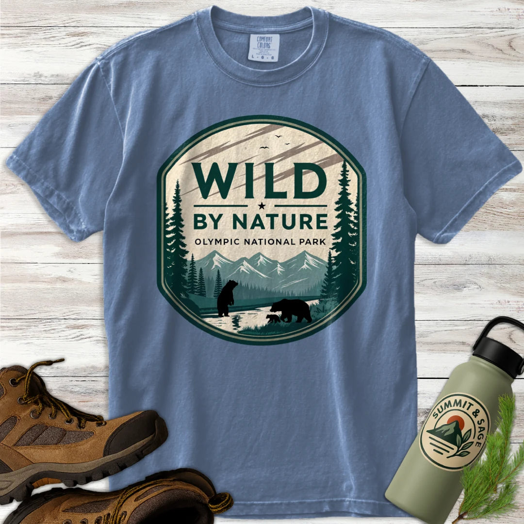 Olympic Wild Nature Bears T-Shirt