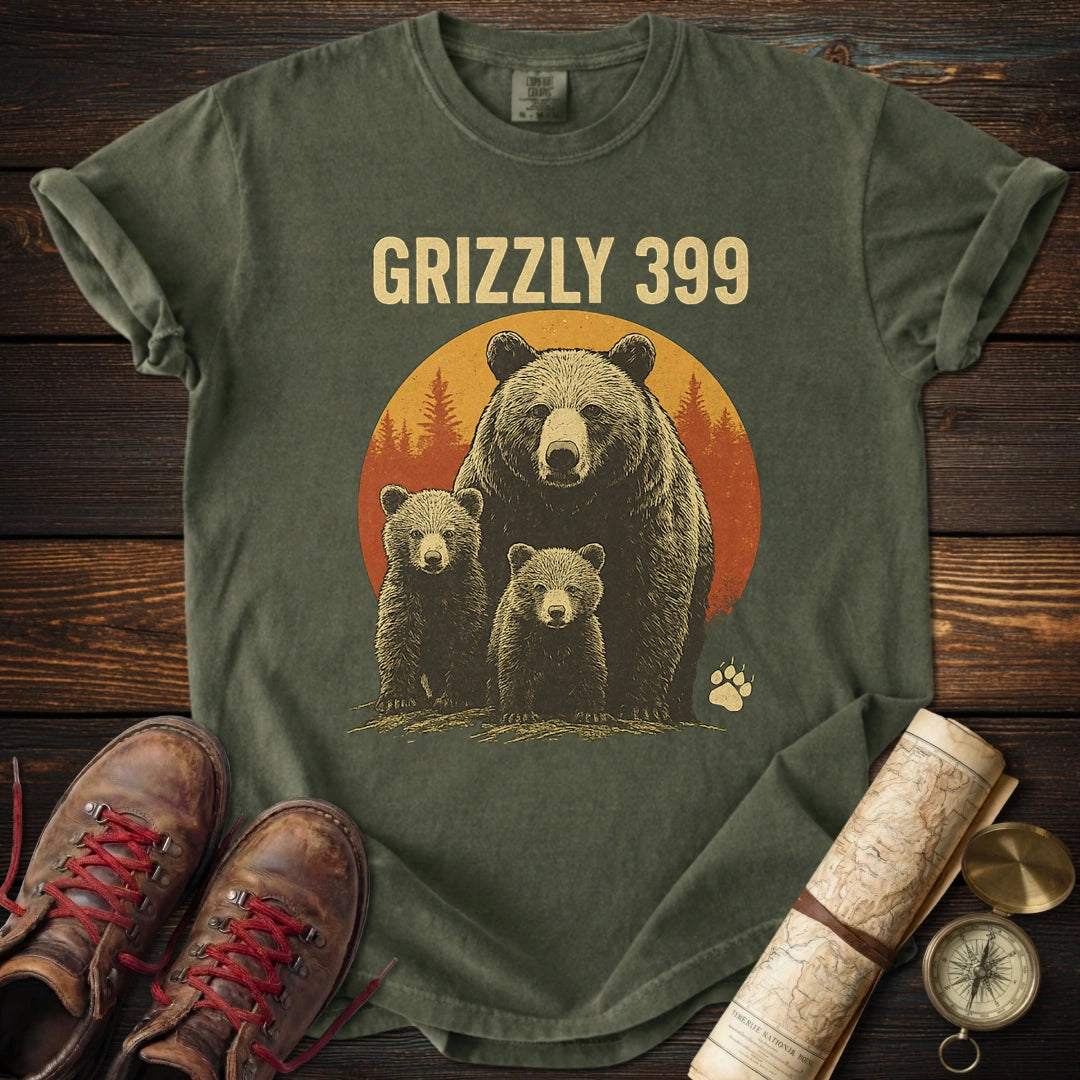 Grizzly 399 with Cubs T-Shirt